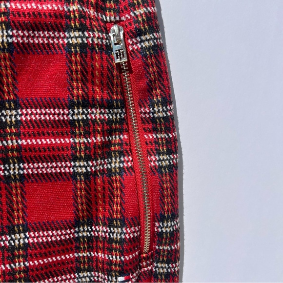 Tommy Hilfiger Red and Black Plaid Women’s Sweatpants - Picture 5 of 8